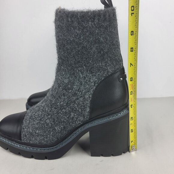 Sam Edelman Women's ROZANNA Ankle Boot Pull on Gray Size 11 M - Picture 3 of 16